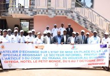 Burundi : la valorisation du secteur informel, une préoccupation de la SOPEEJEF