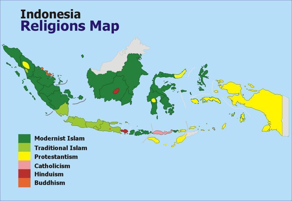 LA RELIGION EN INDONÉSIE